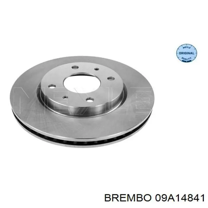 Диск переднього гальма Brembo 09A14841 ціна, від 46.56 USD