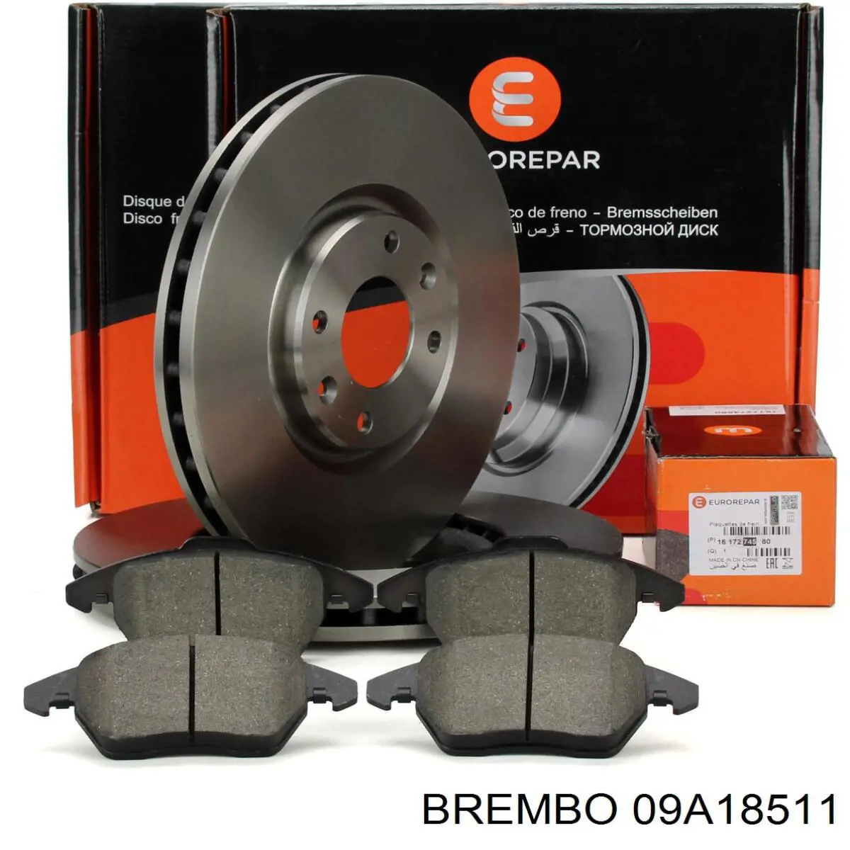 Гальмівні диски передні 09A18511 Brembo