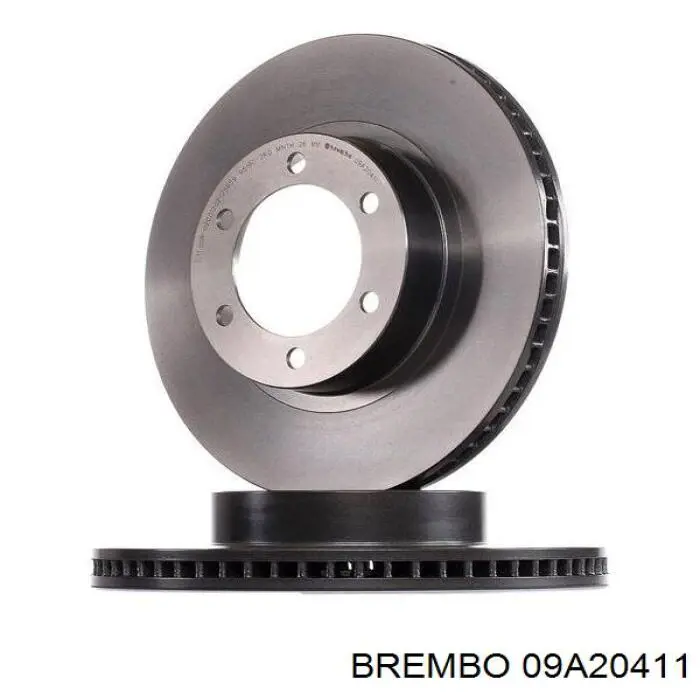 09A20411 Brembo Гальмо дискове переднє