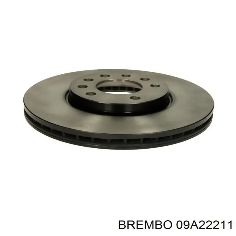09A22211 Brembo диск гальмівний передній