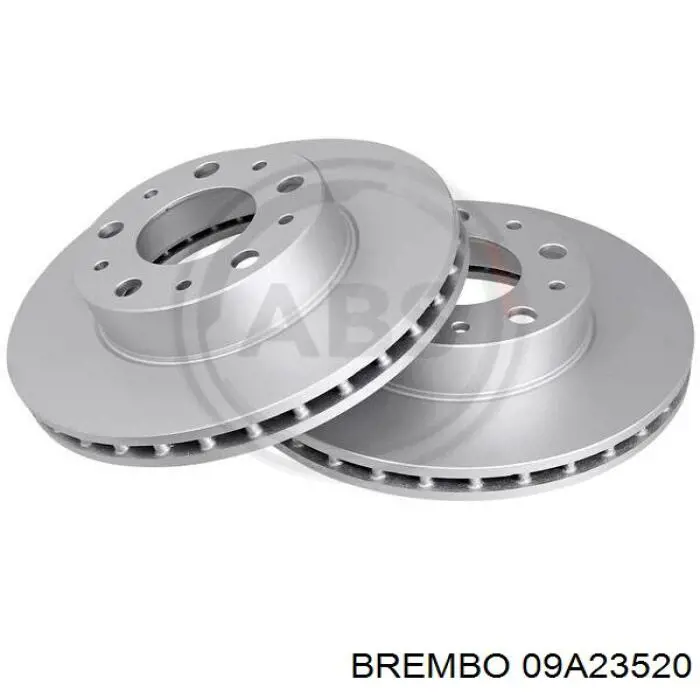 Гальмівні диски передні 09A23520 Brembo