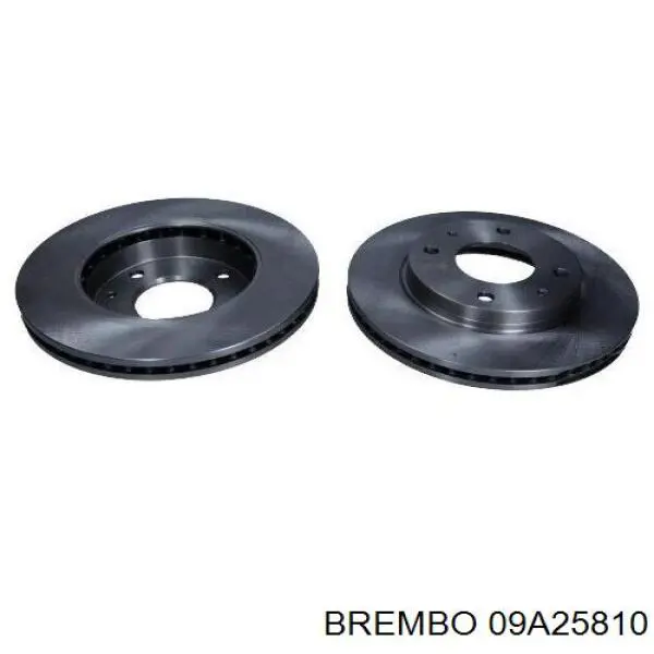 Купити 09A25810 Brembo Ротор гальмівний