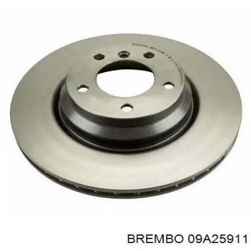 Диск переднього гальма Brembo 09A25911 ціна, від 84.13 USD