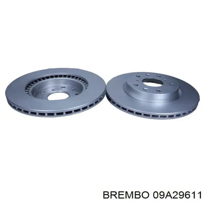 Диск переднього гальма Brembo 09A29611 ціна, від 43.57 USD