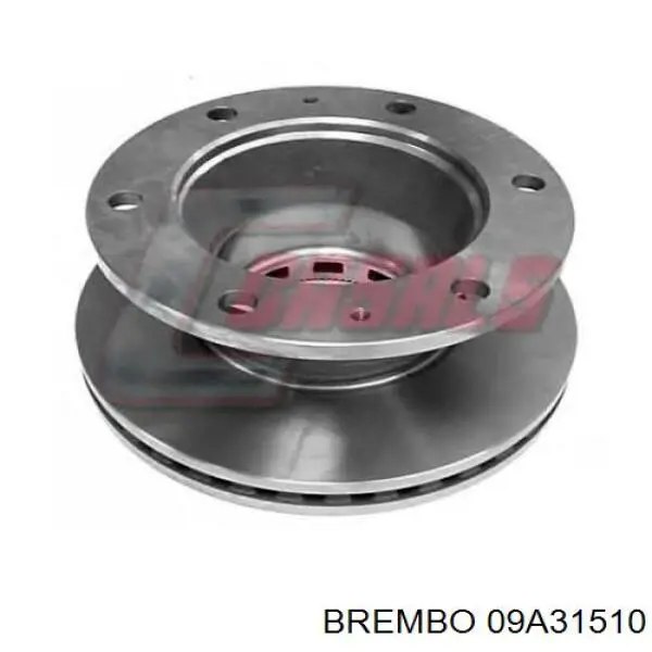 Диск гальмівний передній Brembo 09A31510