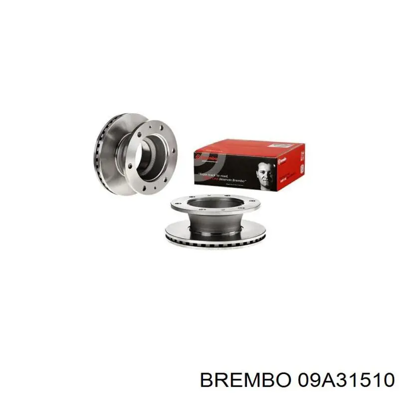 Гальмівні диски передні 09A31510 Brembo