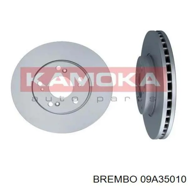 Купити 09A35010 Brembo Ротор гальмівний
