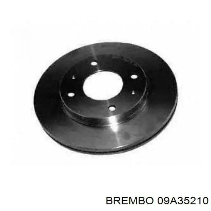 Диск гальмівний передній Brembo 09A35210