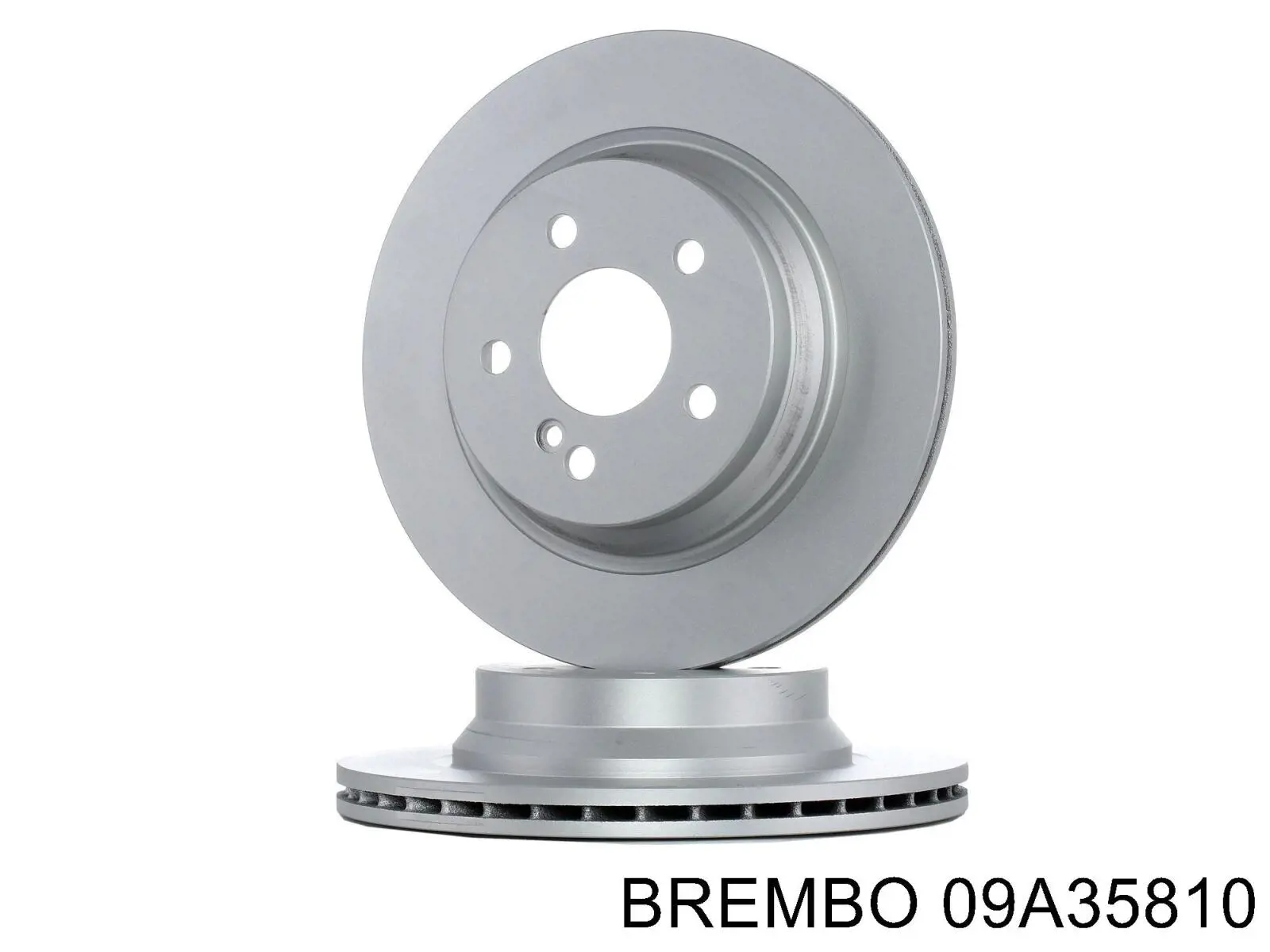 09A35810 Brembo диск гальмівний задній