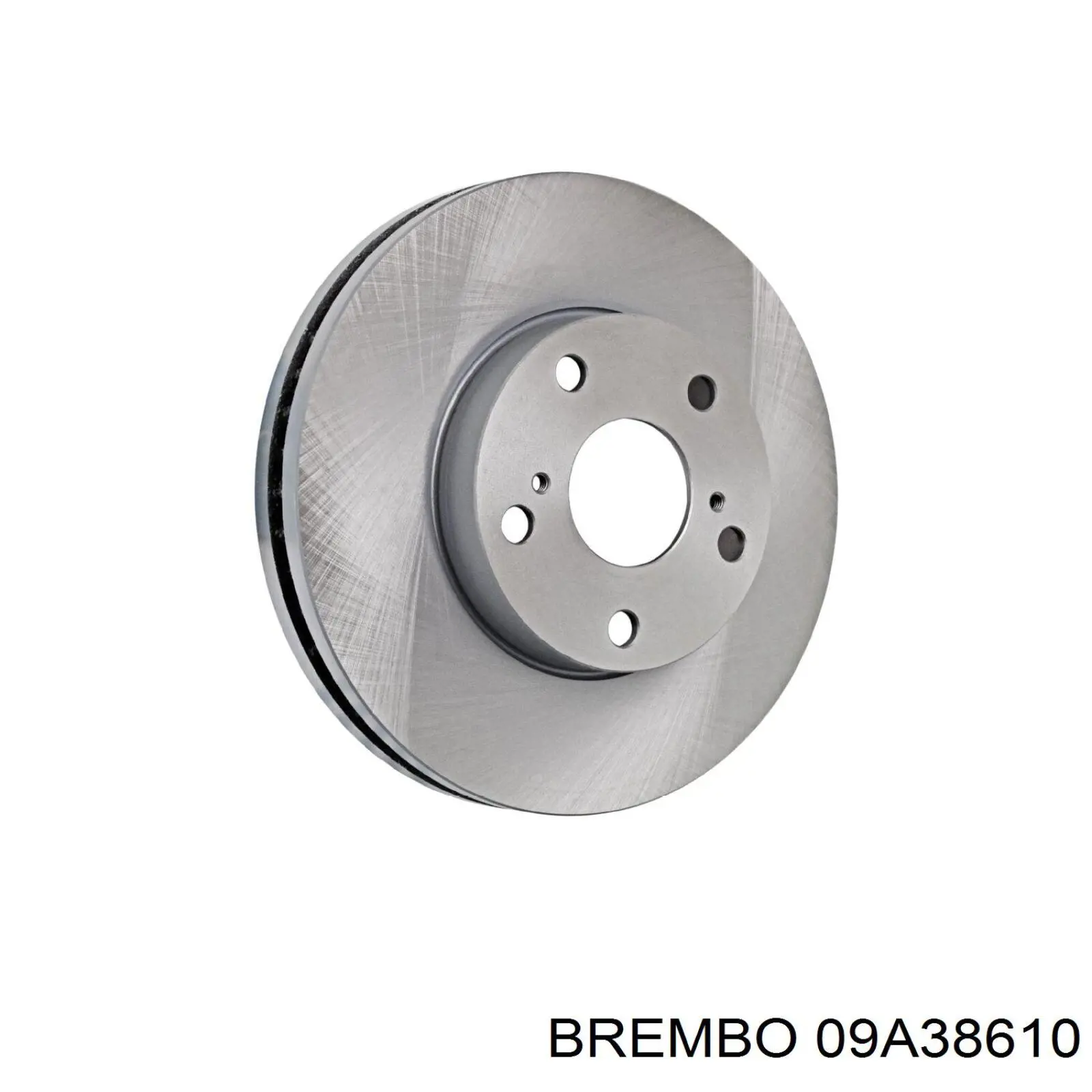 Диск гальмівний передній Brembo 09A38610