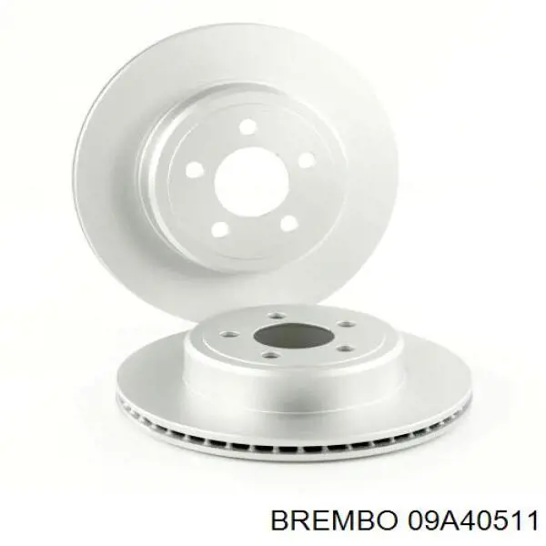 09A40511 Brembo диск гальмівний передній