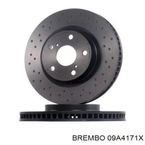 09A4171X Brembo диск гальмівний передній