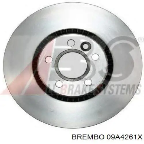 Купити 09A4261X Brembo Ротор гальмівний