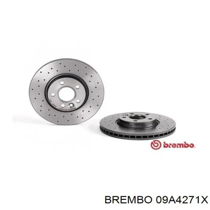 Гальмівні диски передні 09A4271X Brembo