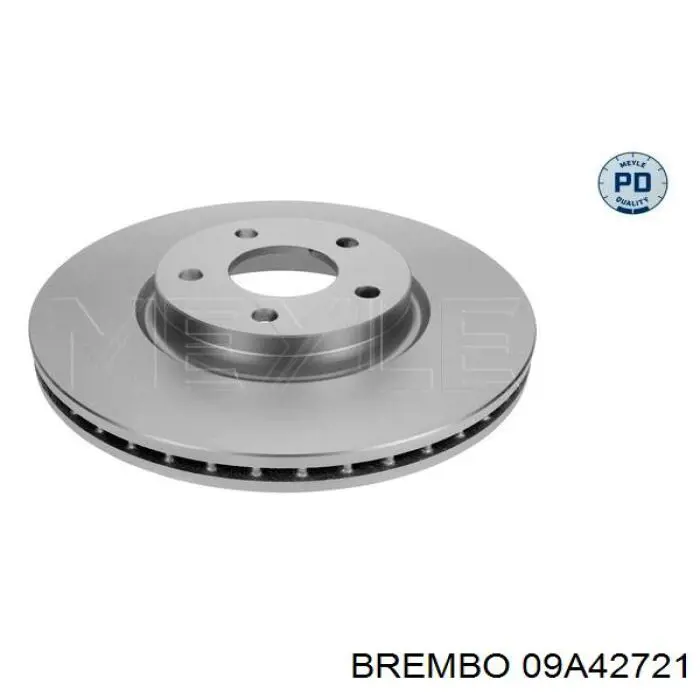 Гальмівні диски передні 09A42721 Brembo