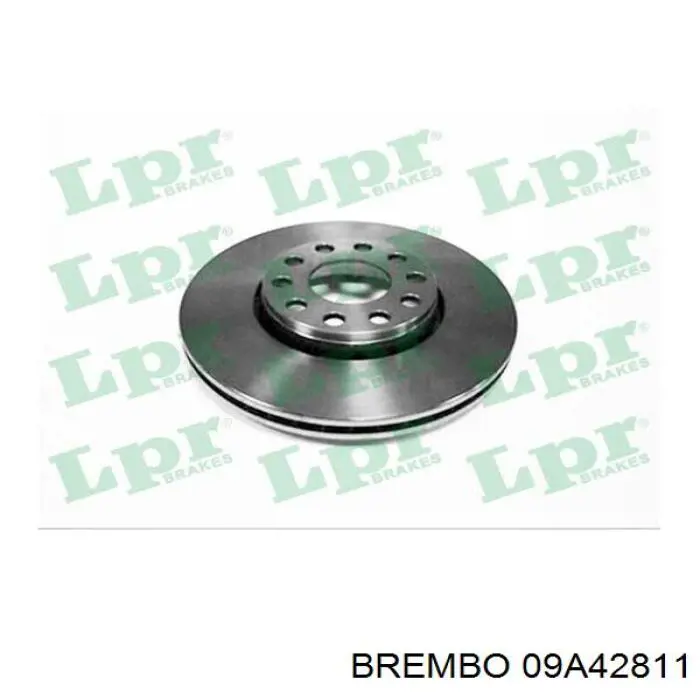 Гальмівні диски передні 09A42811 Brembo