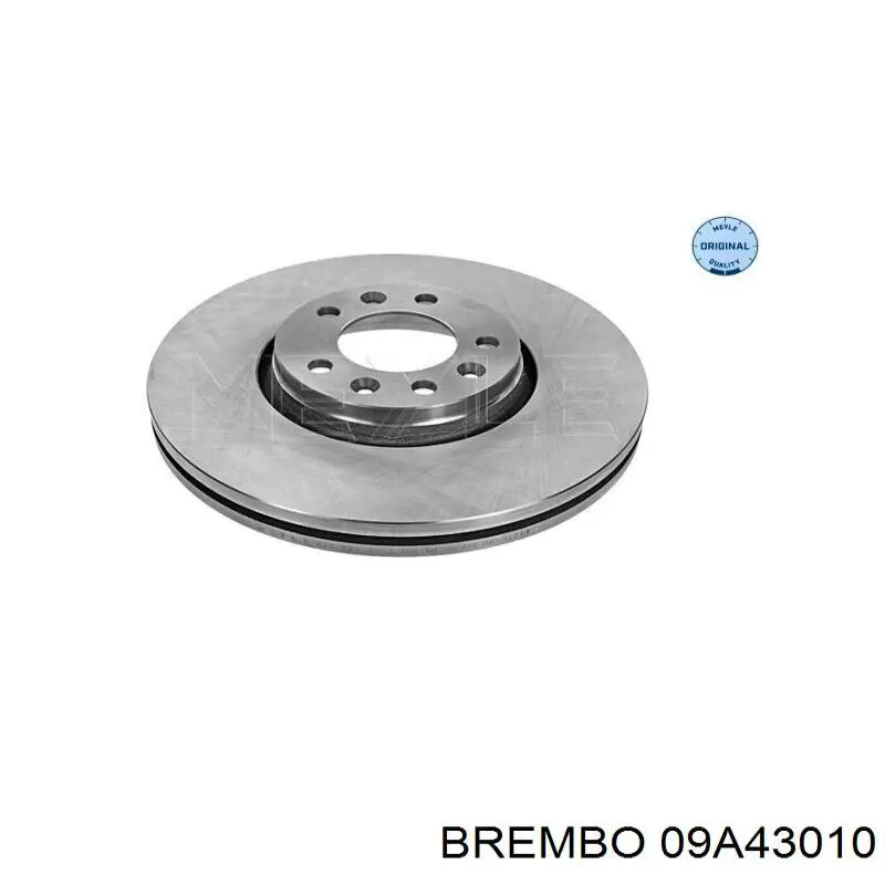 Купити 09A43010 Brembo Ротор гальмівний