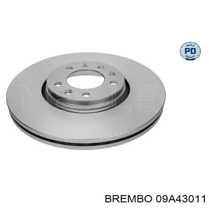 Купити 09A43011 Brembo Ротор гальмівний