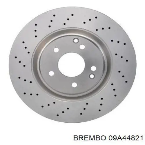 Диск переднього гальма Brembo 09A44821 ціна, від 71.54 USD
