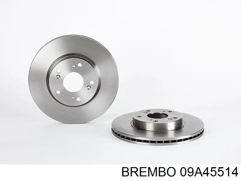 09A45514 Brembo диск гальмівний передній
