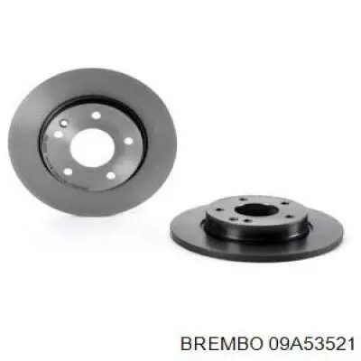Диск переднього гальма Brembo 09A53521 ціна, від 49.53 USD