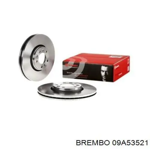 Гальмівні диски передні 09A53521 Brembo