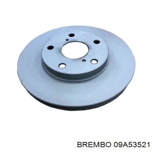 Диск гальмівний передній Brembo 09A53521