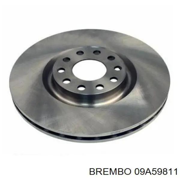 Купити 09A59811 Brembo Ротор гальмівний
