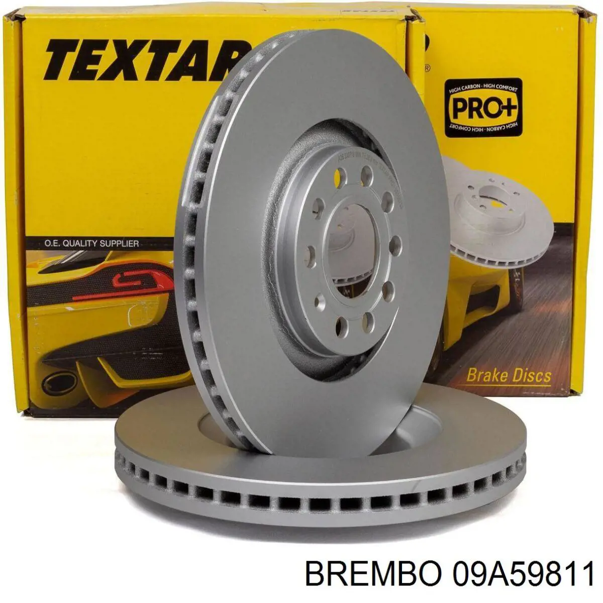 Гальмівні диски передні 09A59811 Brembo
