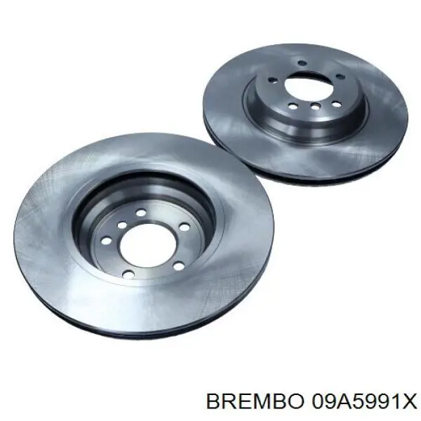 Диск переднього гальма Brembo 09A5991X ціна, від 92.32 USD