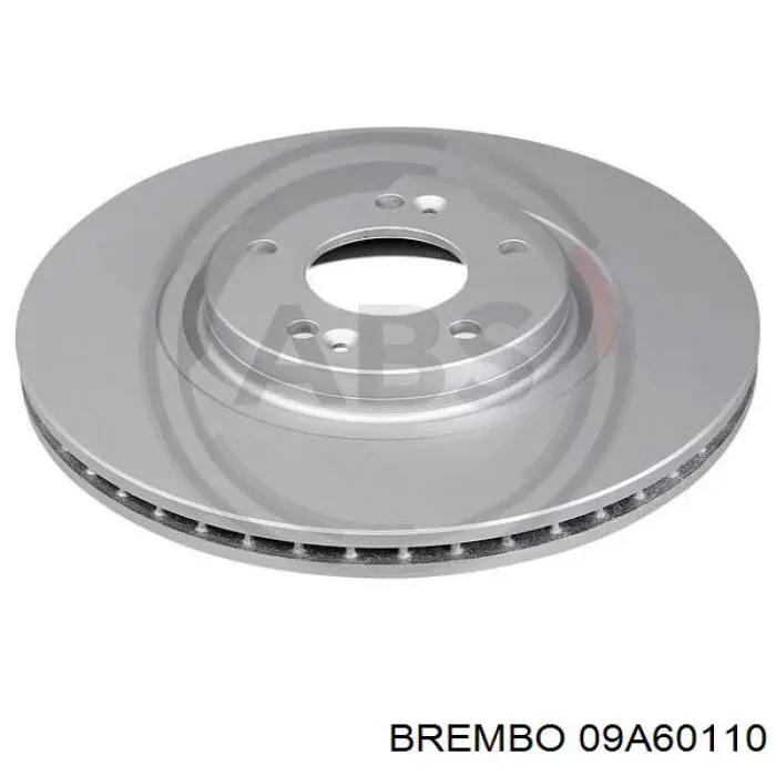 09A60110 Brembo диск гальмівний передній