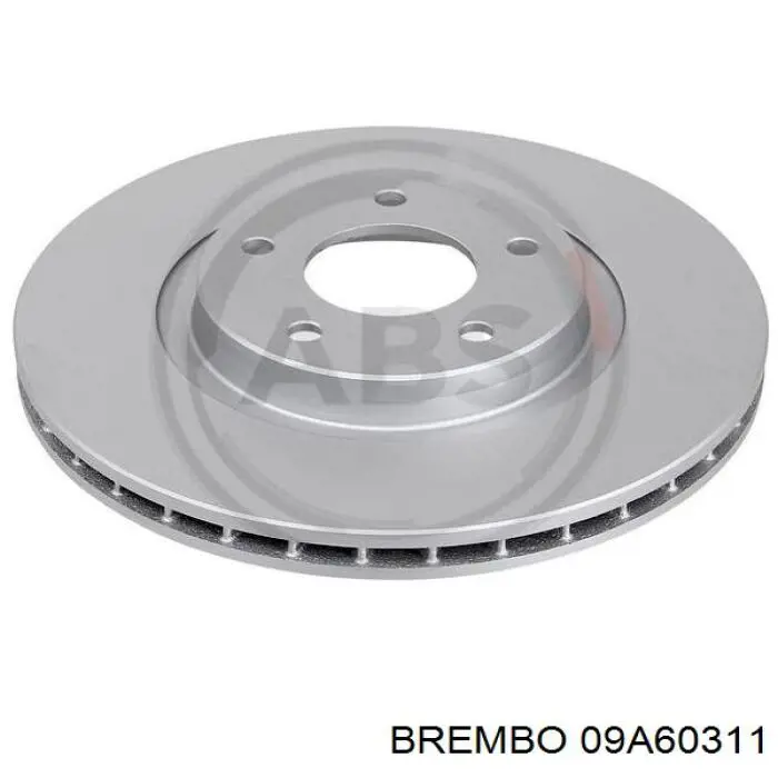 Диск гальмівний передній Brembo 09A60311
