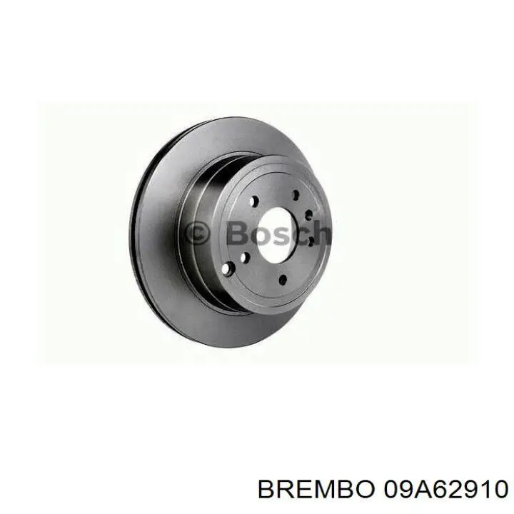 Купити 09A62910 Brembo Диск заднього гальма