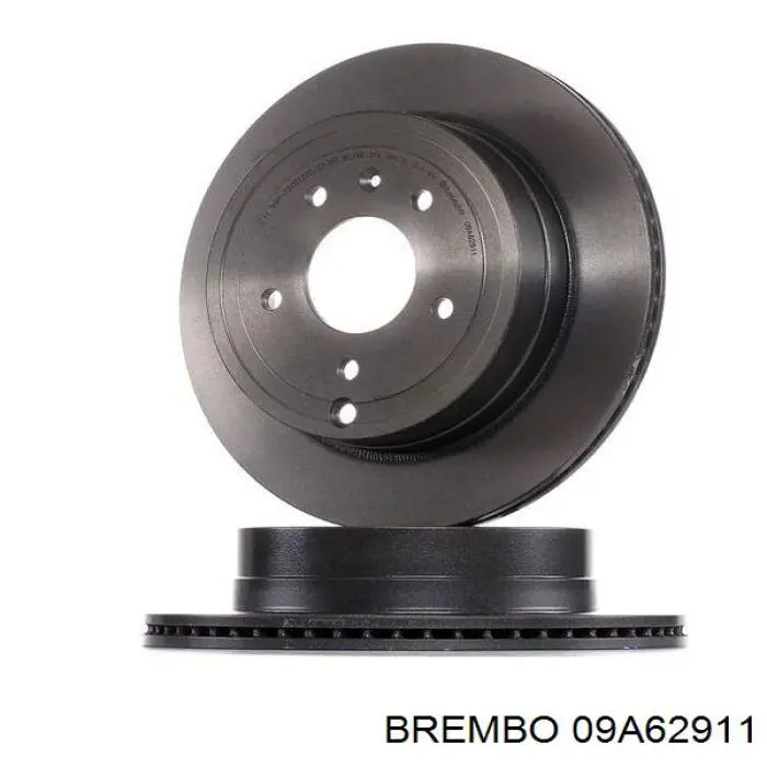 Диск гальмівний задній 09A62911 Brembo