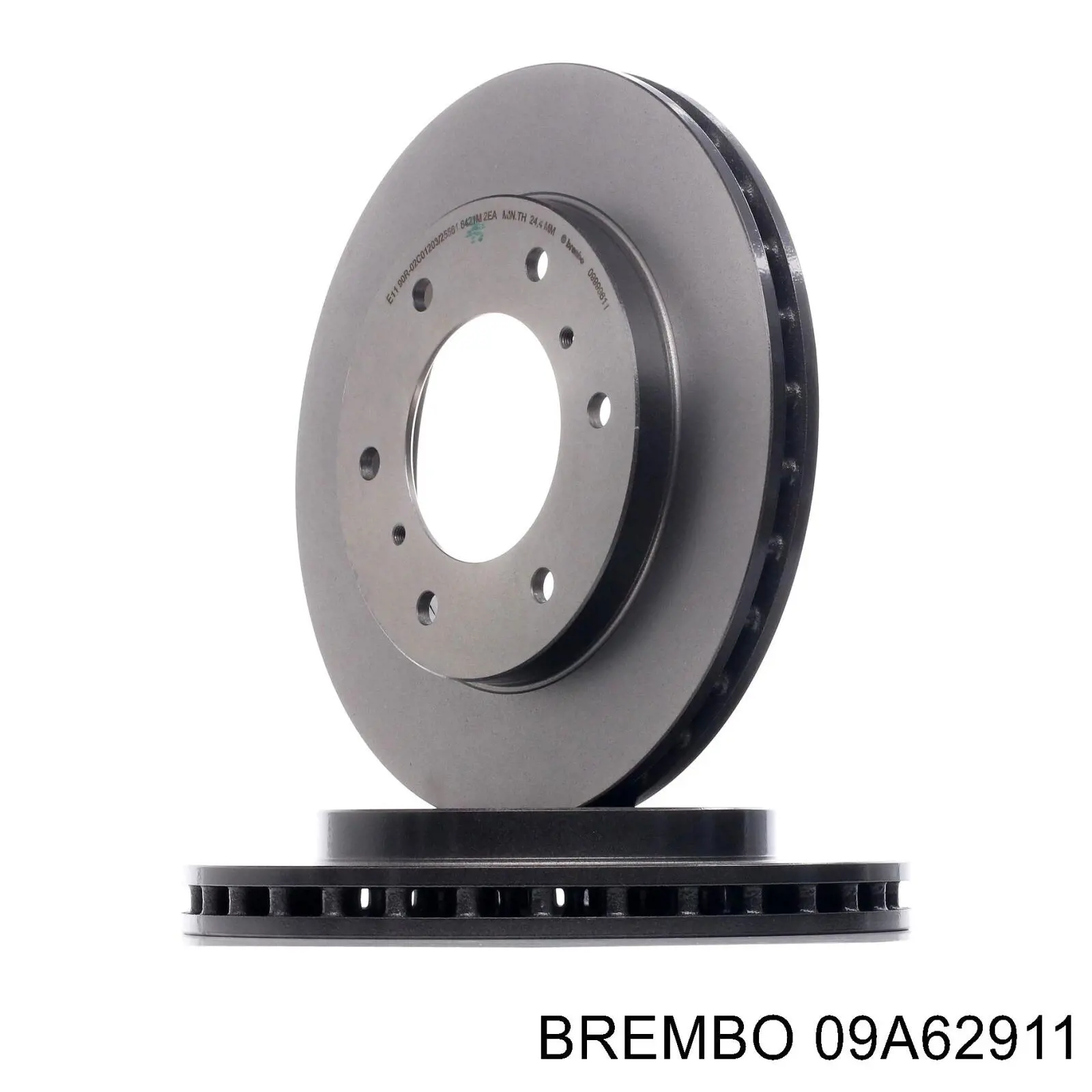 Купити 09A62911 Brembo Диск заднього гальма