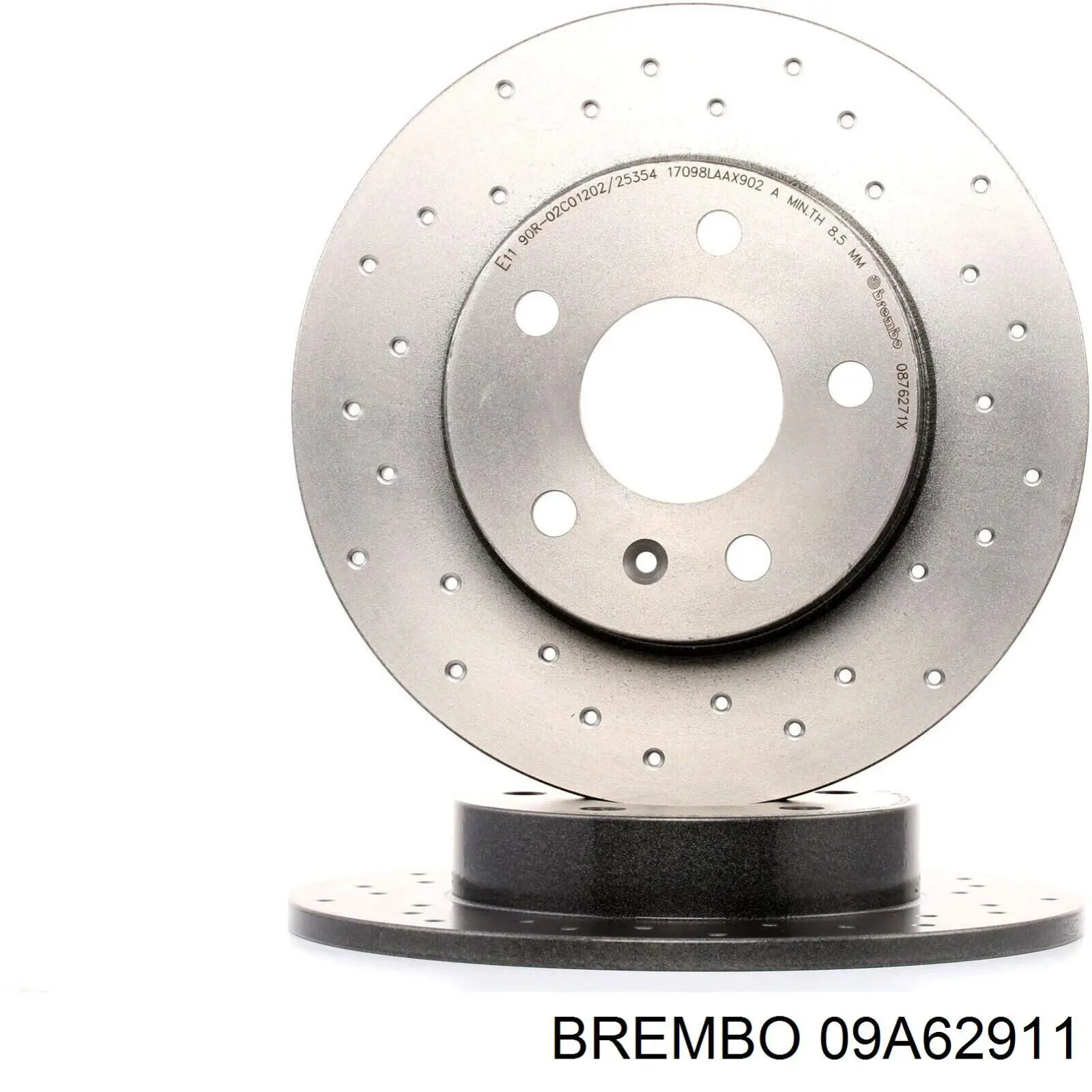 Гальмівні диски 09A62911 Brembo