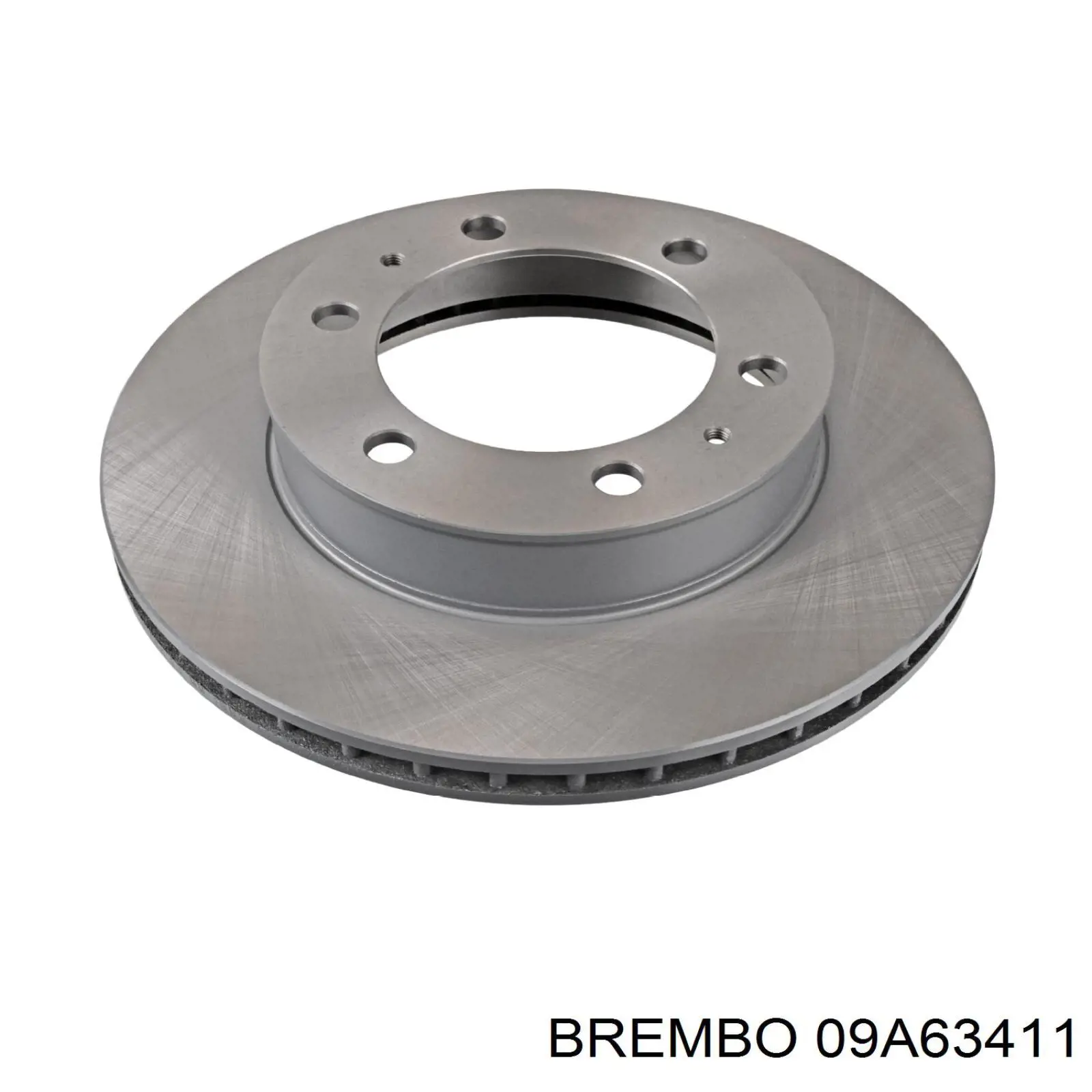 Диск гальмівний передній Brembo 09A63411
