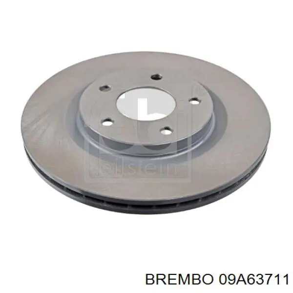 Гальмівні диски передні 09A63711 Brembo