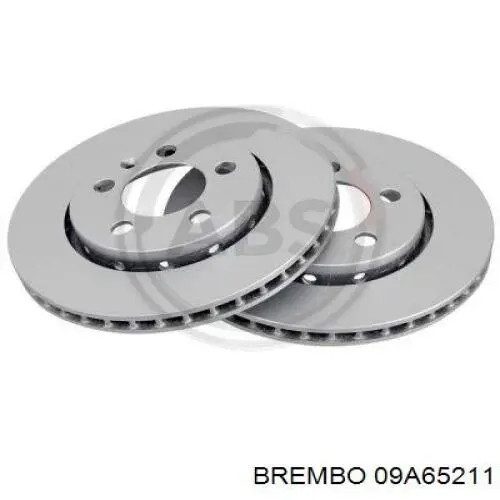 Купити 09A65211 Brembo Диск заднього гальма
