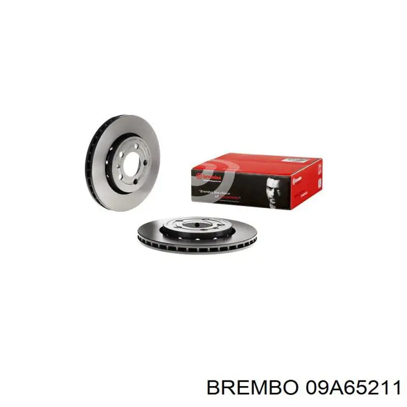 09A65211 Brembo диск гальмівний задній