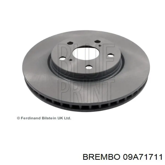 Гальмівні диски передні 09A71711 Brembo