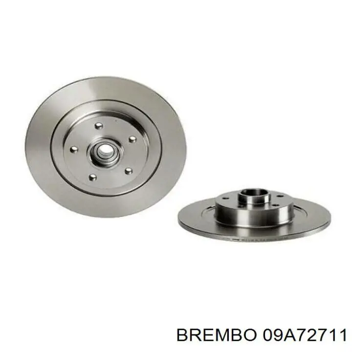 Купити 09A72711 Brembo Ротор гальмівний