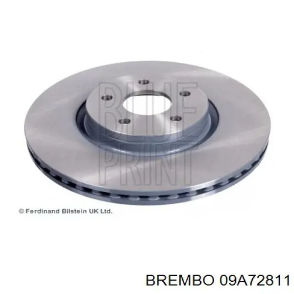 Гальмівні диски передні 09A72811 Brembo