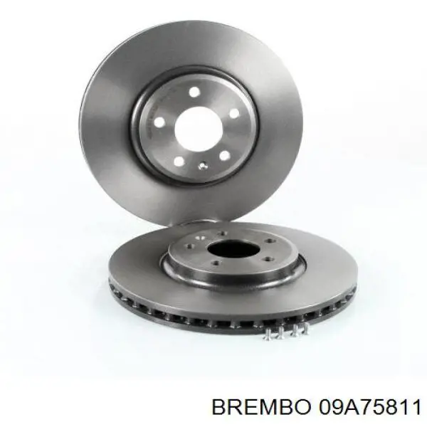 09A75811 Brembo Гальмо дискове переднє