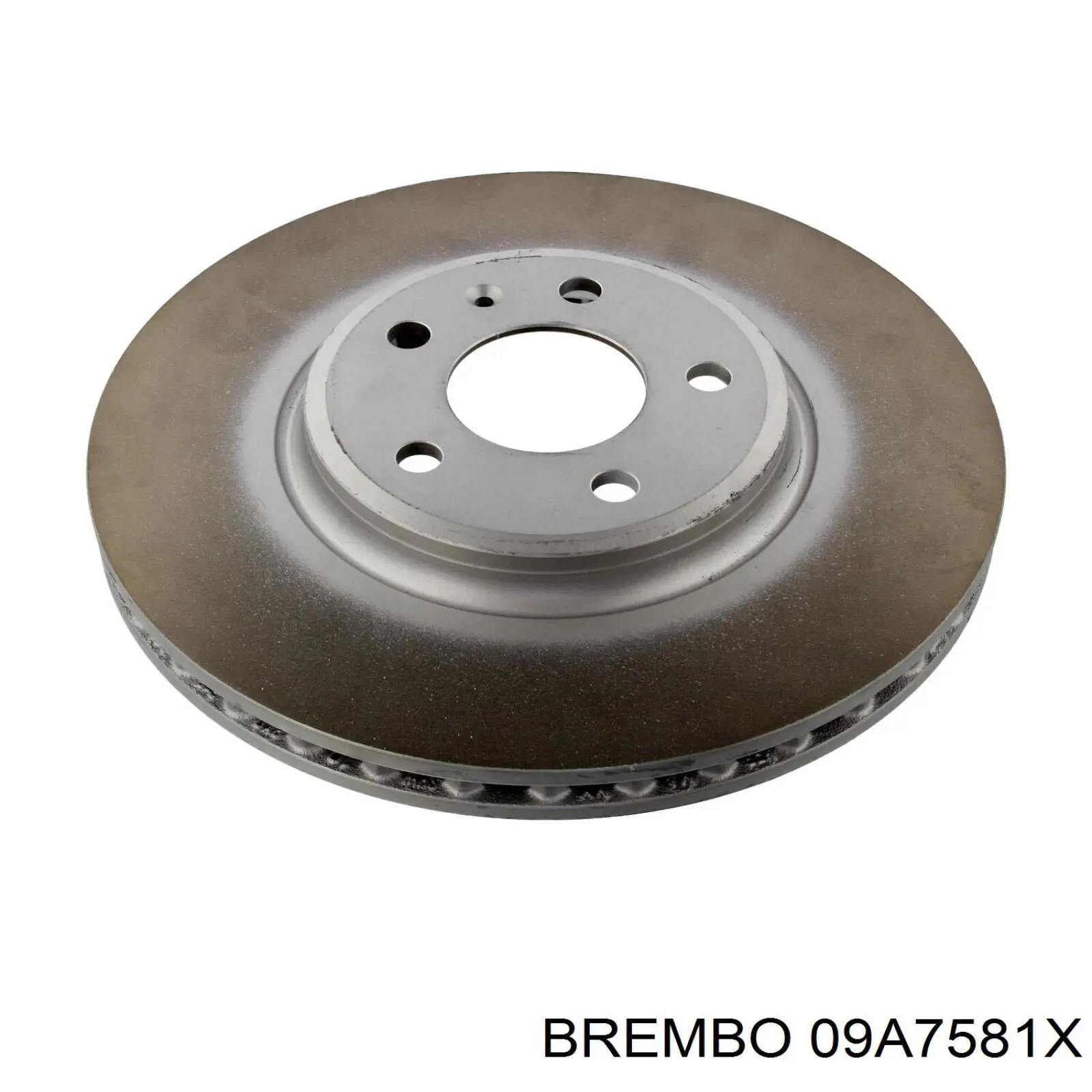 Диск гальмівний передній 09A7581X Brembo