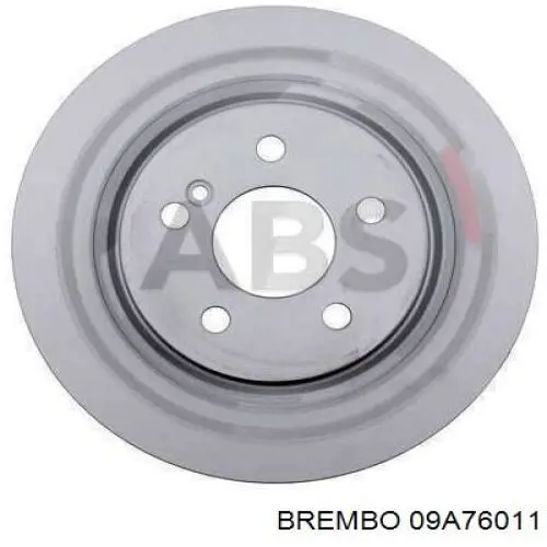 Гальмівні диски 09A76011 Brembo