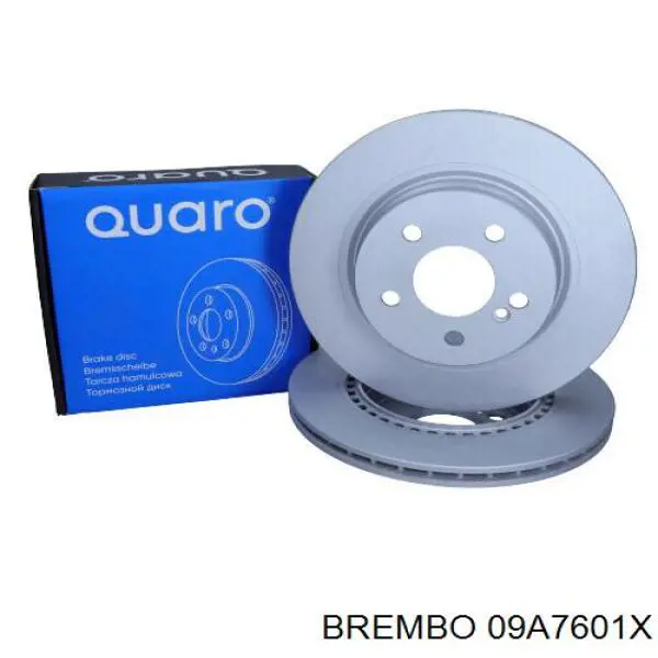 Задні дискові гальма Brembo 09A7601X ціна, від 53.97 USD