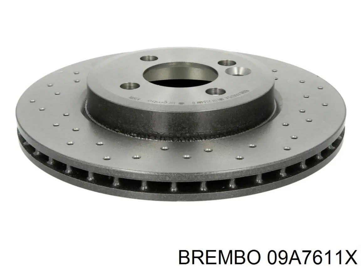 09A7611X Brembo Гальмо дискове переднє
