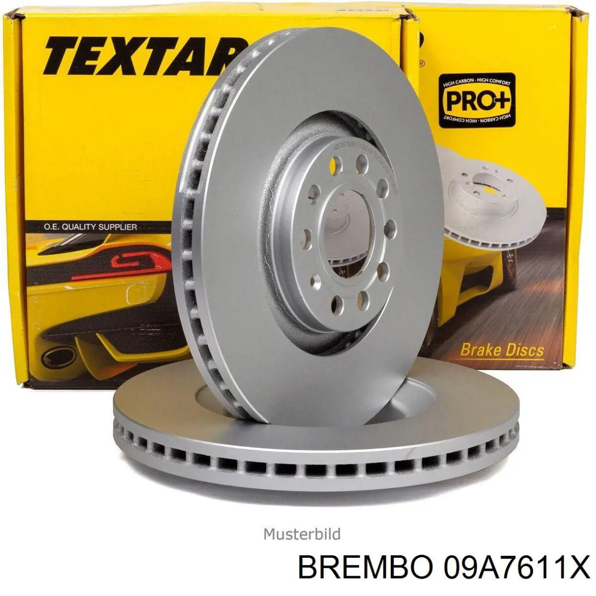Гальмівні диски передні 09A7611X Brembo