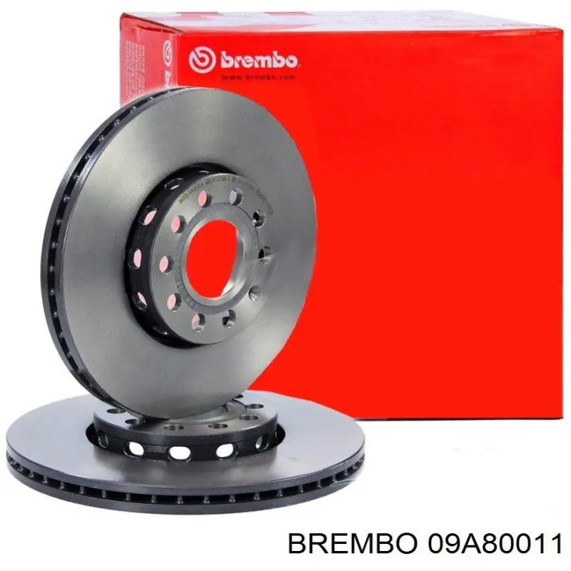 Диск гальмівний задній 09A80011 Brembo